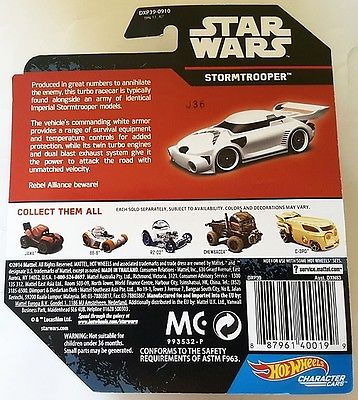 Hotwheels Stormtrooper - Imagen 3