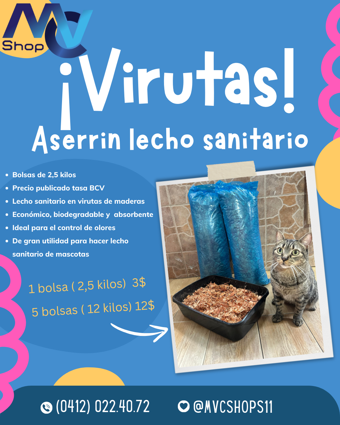 Aserrin para gatos